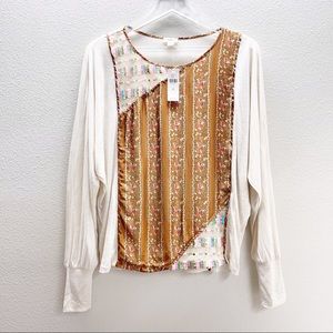 Anthropologie | Tiny | Sammi Sequined Top | Size M